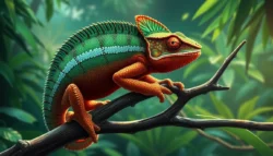 Mengapa Bunglon Bisa Berubah Warna?