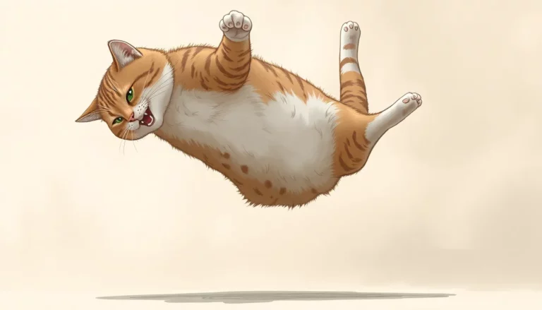 Mitos atau Fakta: Kucing Selalu Mendarat dengan Kaki?